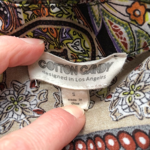 Cotton Candy Floral Paisley Tunic - Picture 6 of 8